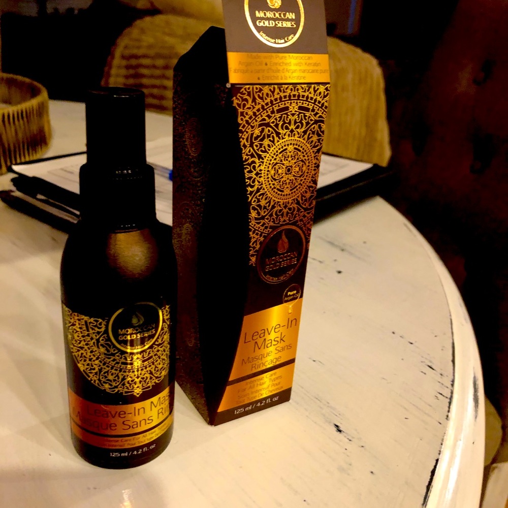Moroccan Gold series Leave in mask